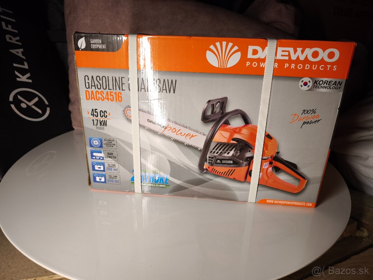 Benzínová reťazová píla - 2