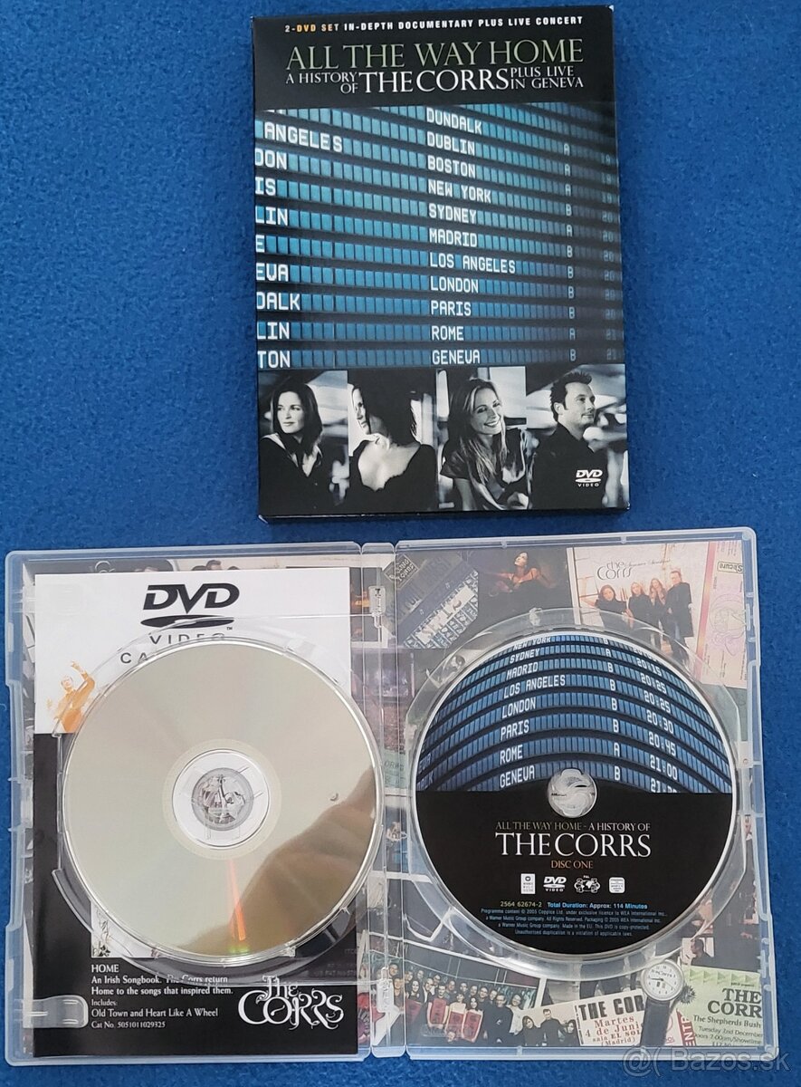 CD a DVD-The Corrs - 2