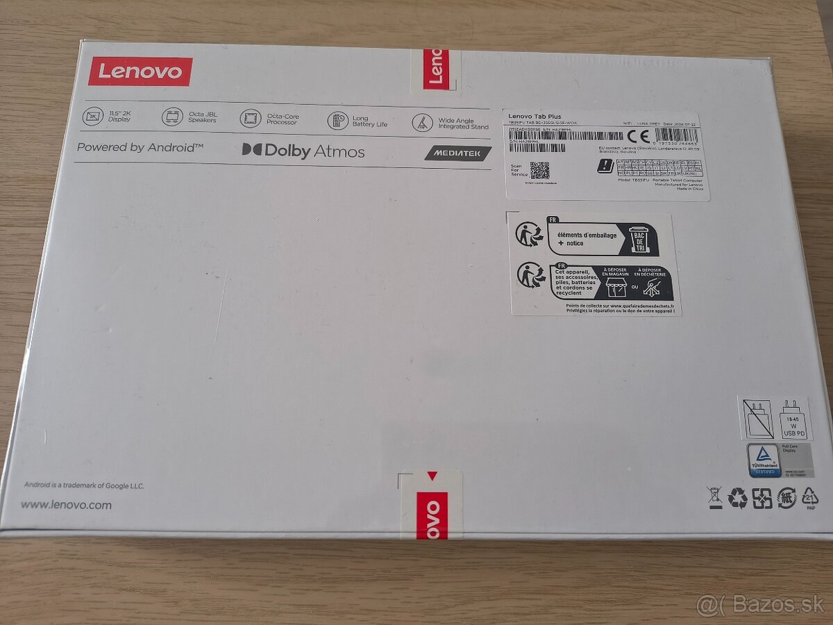 Lenovo Tab Plus, ZADX0011SE - 2