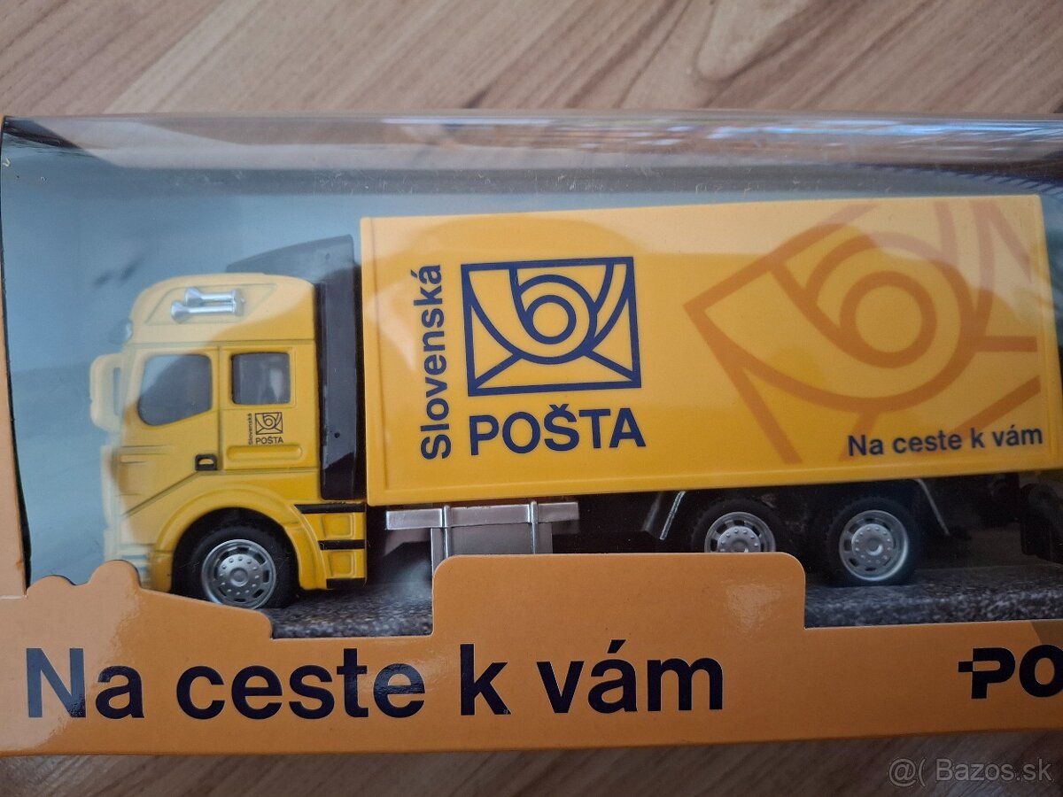 Poštové dodávky, kamión a taška - 2