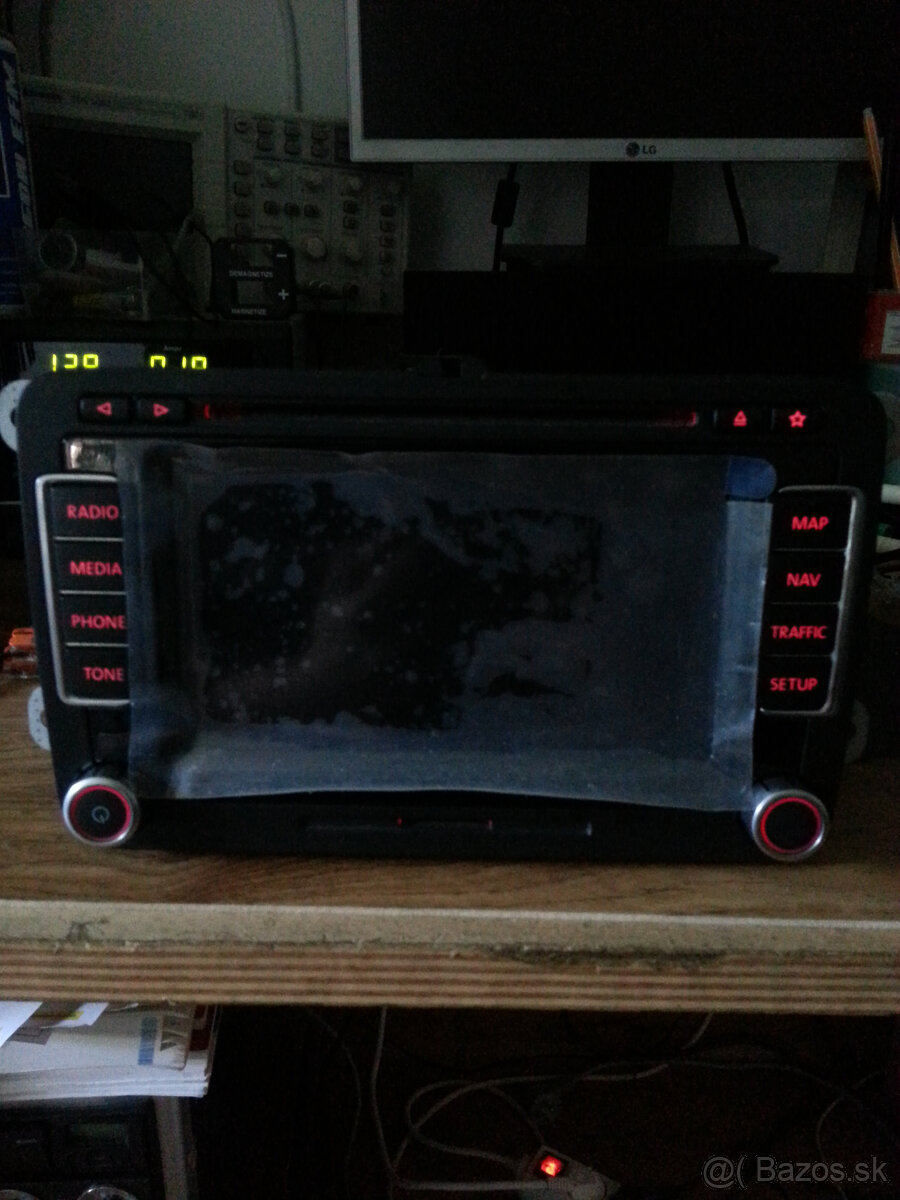 RNS 510 VW,SKODA,SEAT -Oprava radii - 2