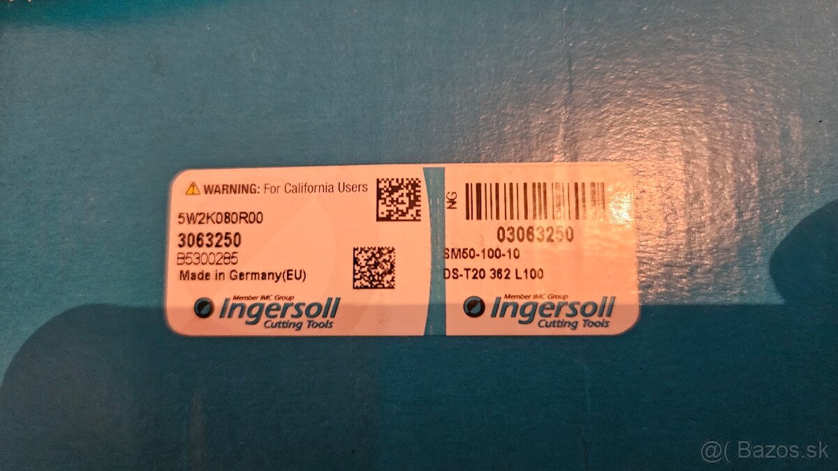 NOVÁ-Frezovacia hlava-Ingersoll - 2