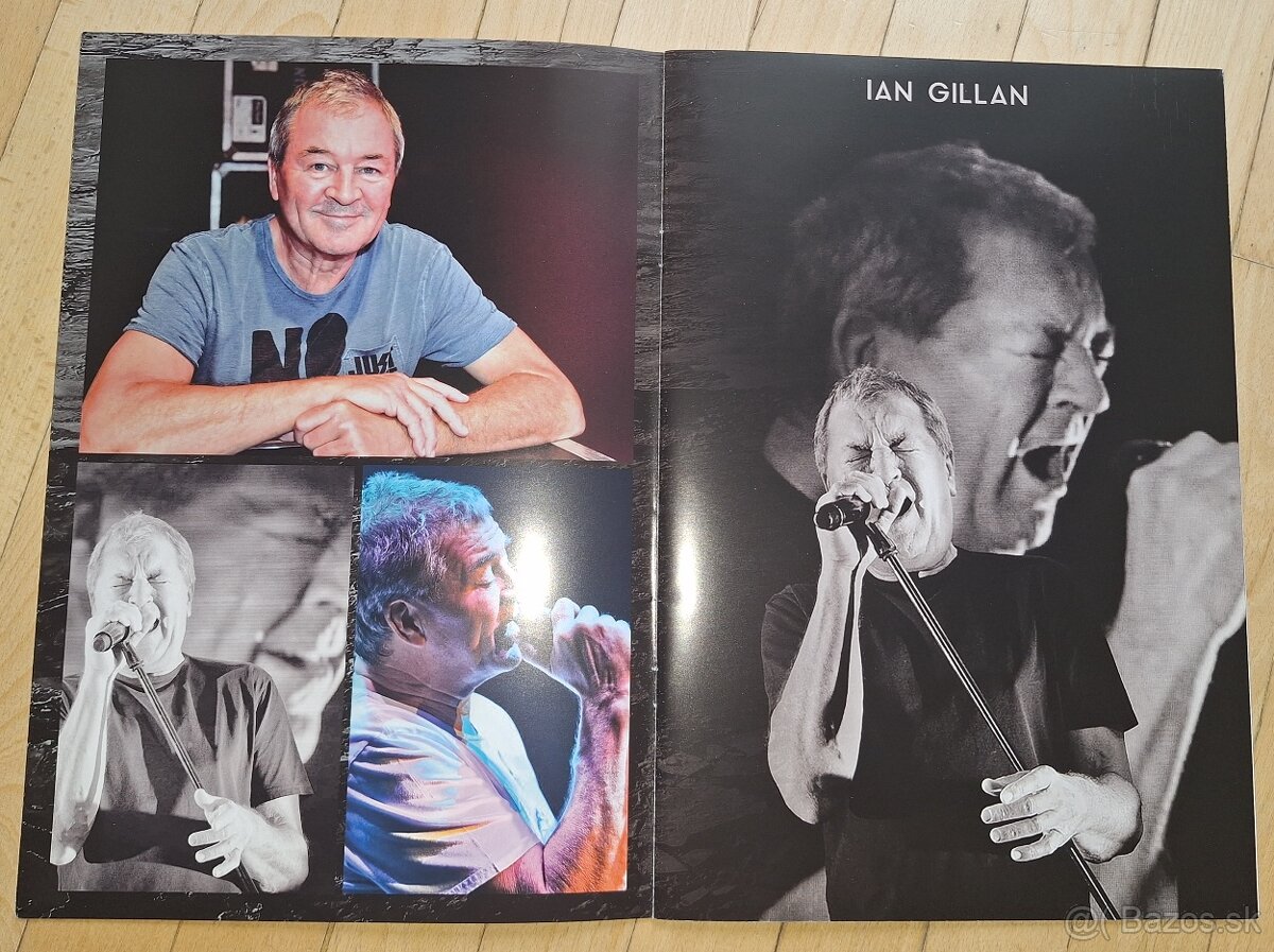 Deep Purple concert program book 3x - 2