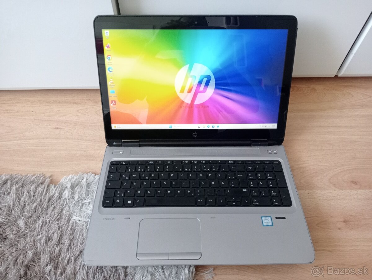 predám Hp probook 650 g2 / dotykový displej / 8gb ram /Win11 - 2