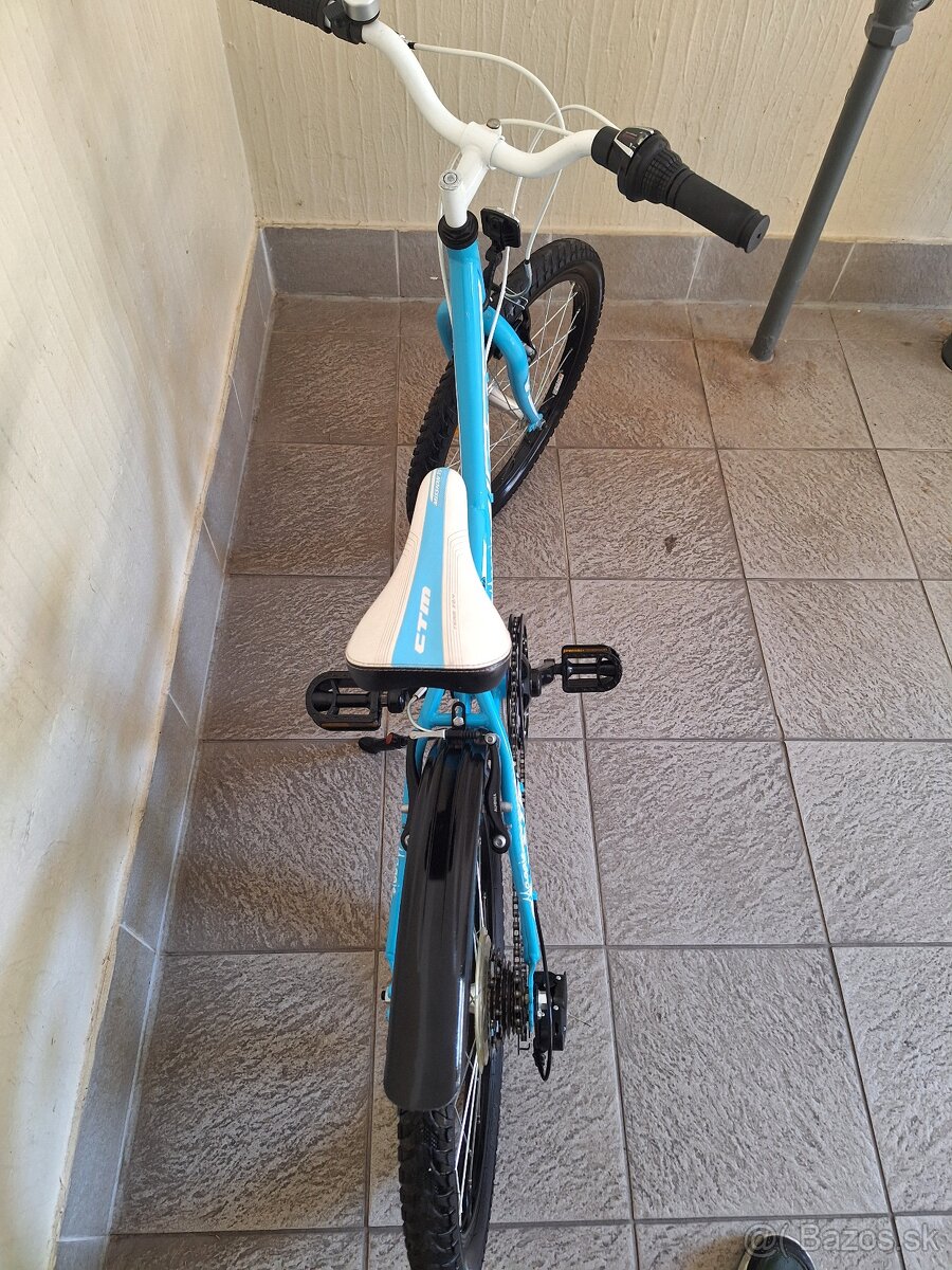 Predám detský bicykel 20kola Ctm modry - 2