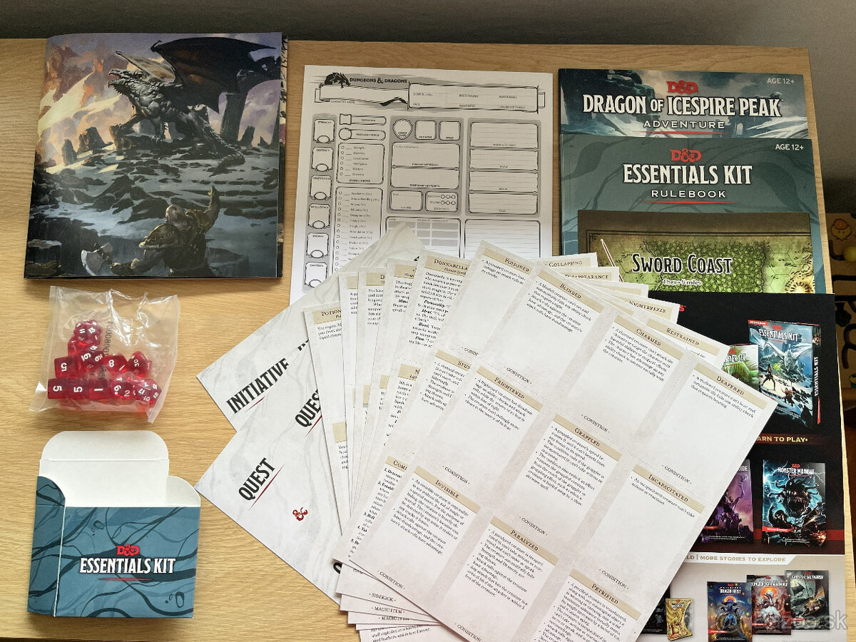Predám Dungeons & Dragons Essentials Kit - 2