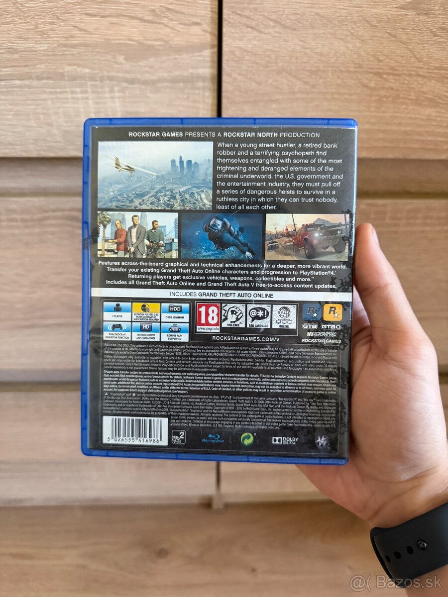 PS4 Grand Theft Auto (GTA5) - 2