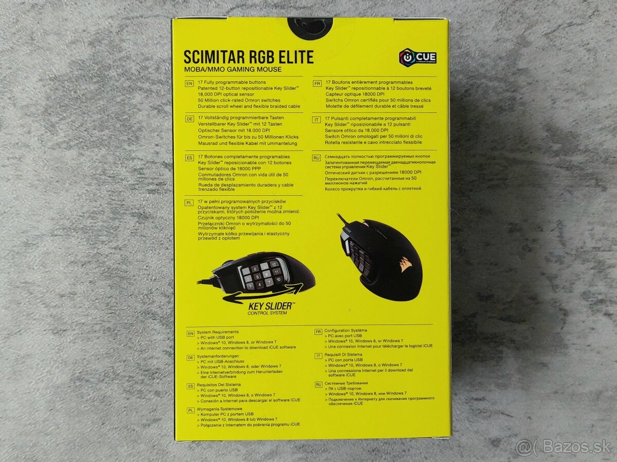 Corsair Scimitar RGB Elite herná myš - 2