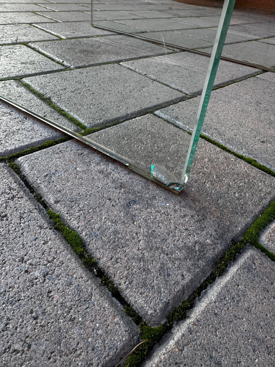 Sada 2ks konferenčných sklenených stolíkov - 2