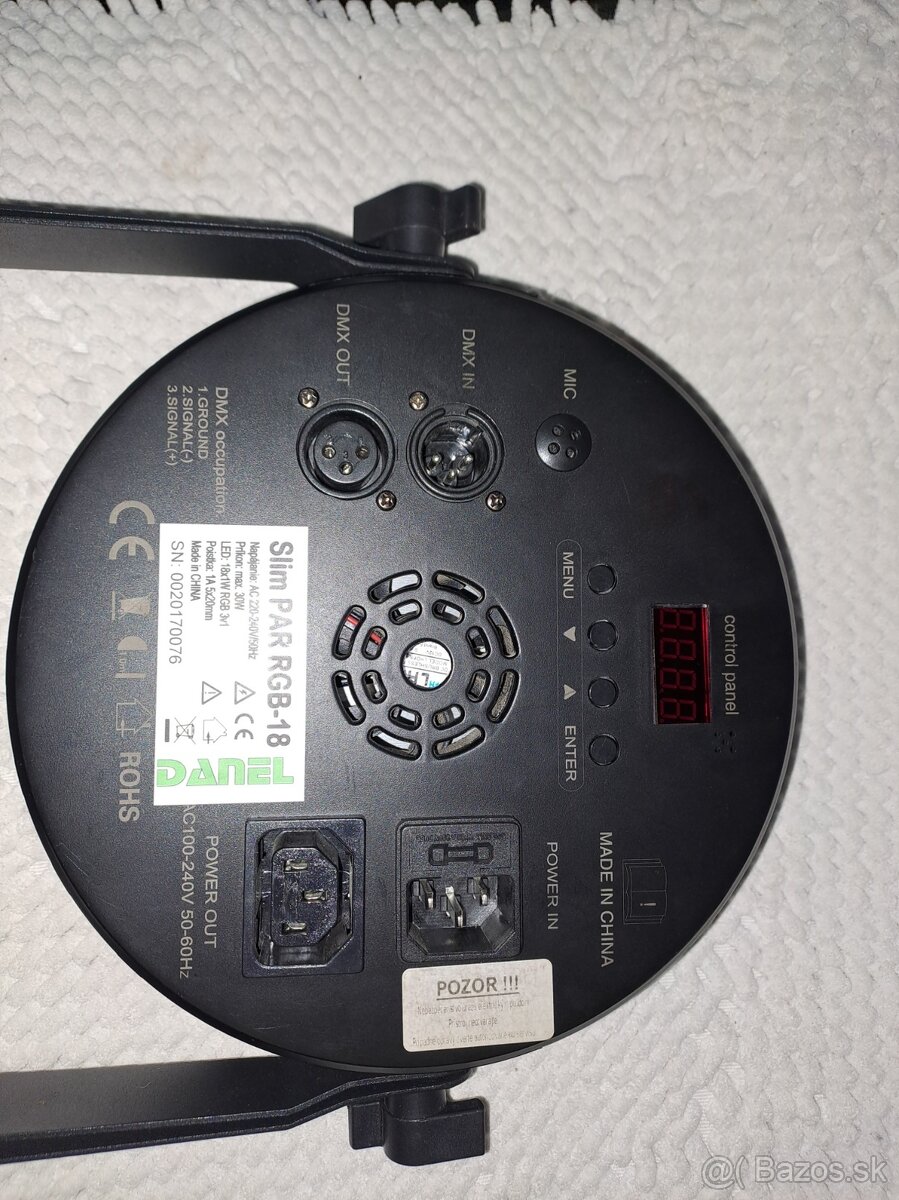 Predám Led Par Danel RGB 18 - 2