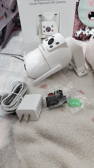 Lenovo 4K Duálna Vonkajšia IP Kamera+ 64GB Karta - 2