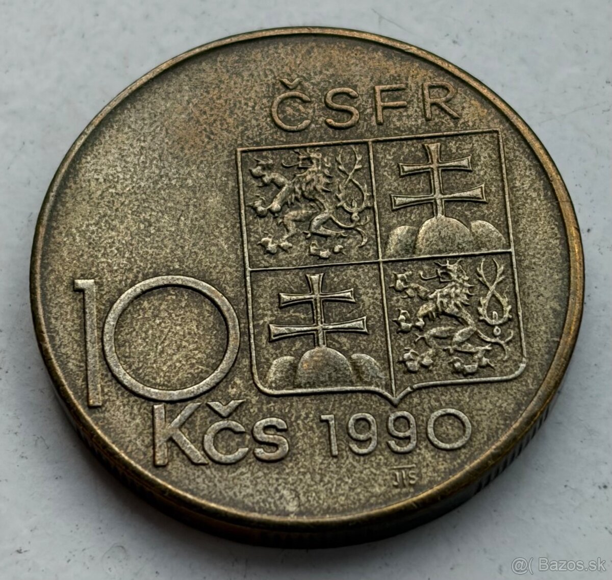 10 korun 1990 Masaryk variant A - 2