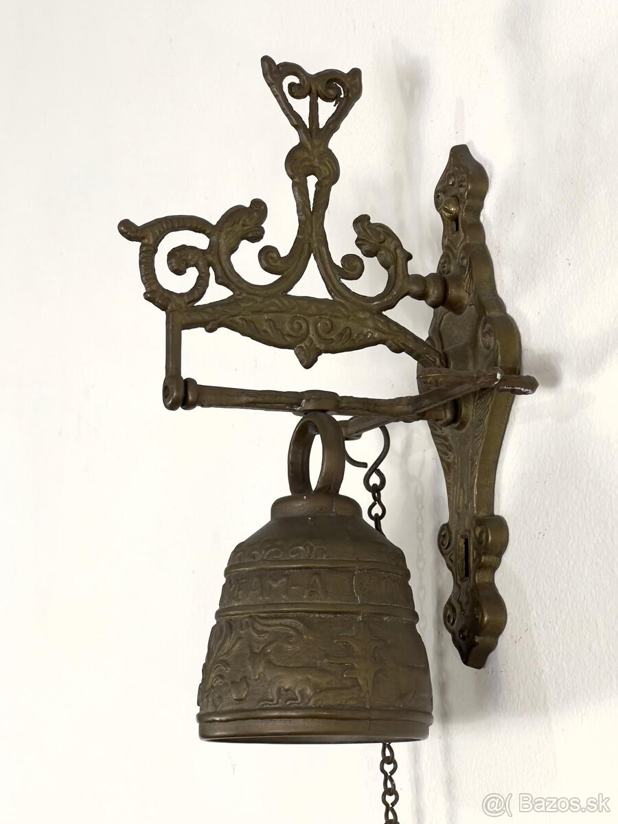 Nasteny mosadzny zvon - 2