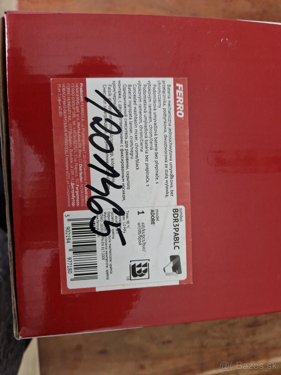 Ferro umývadlová bateria - 2