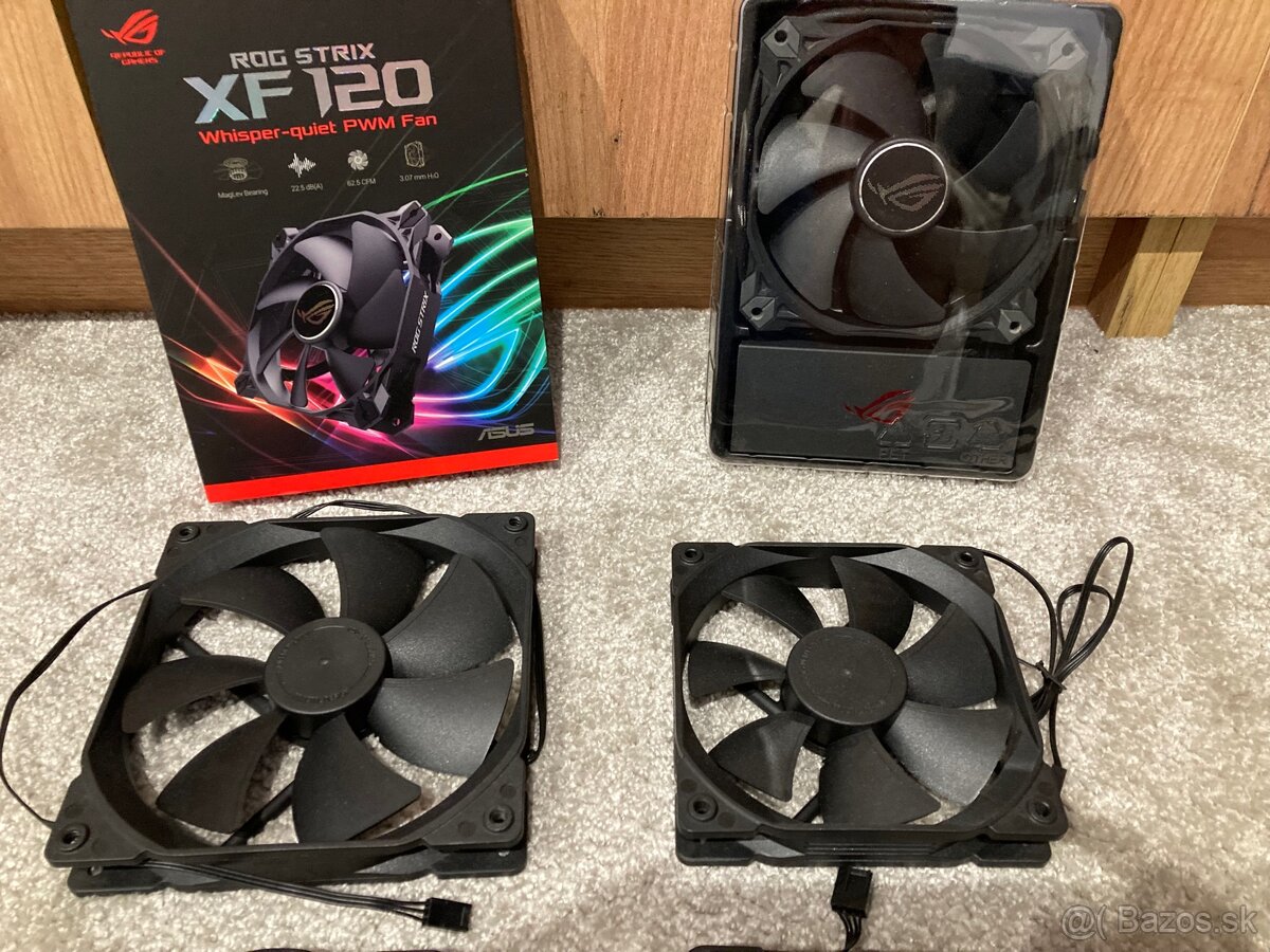 Predám PC ventilátory - Asus, Artic, Fractal - 2