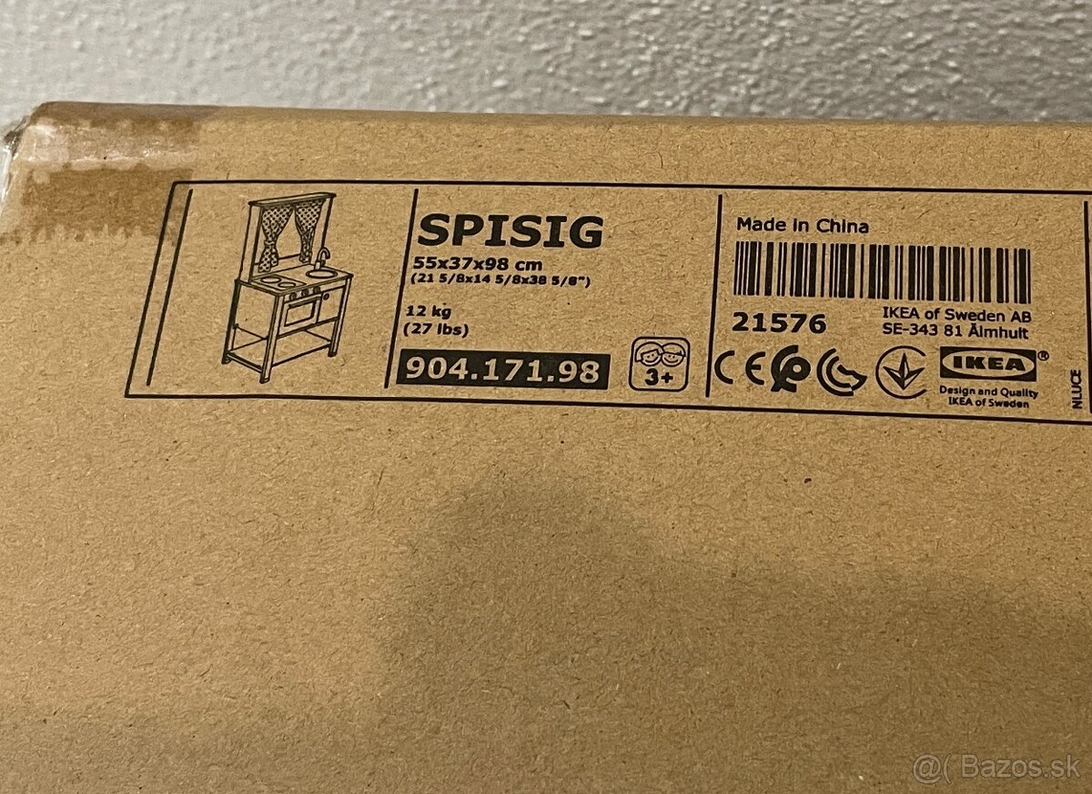 IKEA SPISIG detska kuchynka - nova - 2