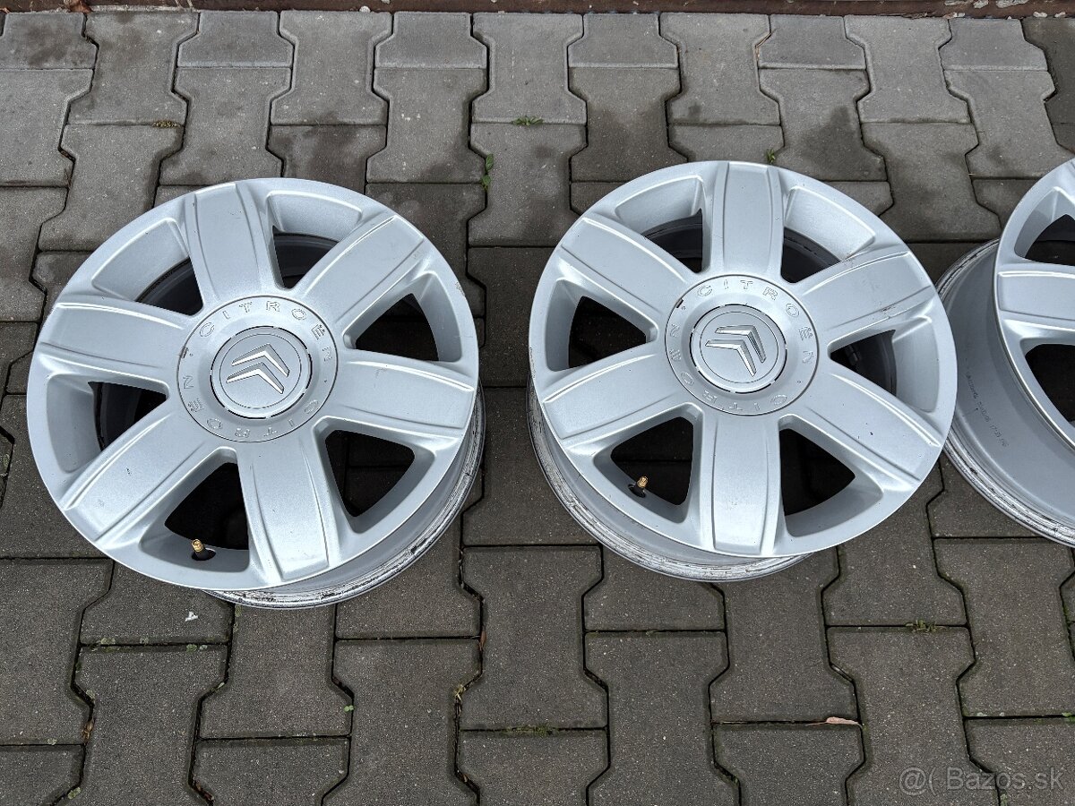 Hlinikové disky Citröen 16” - 2