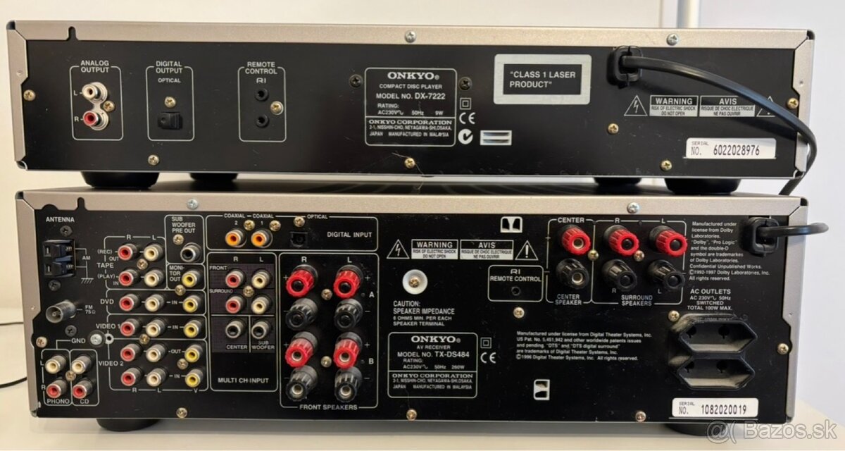 ONKYO TX-DS484 + DX-7222 - 2