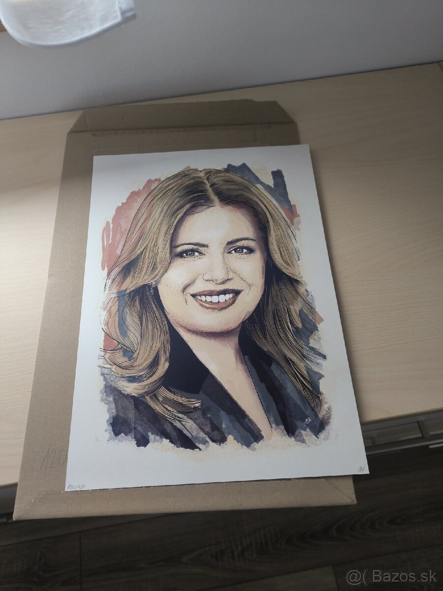 Grafiky Mladí - Zuzana Čaputová - 2