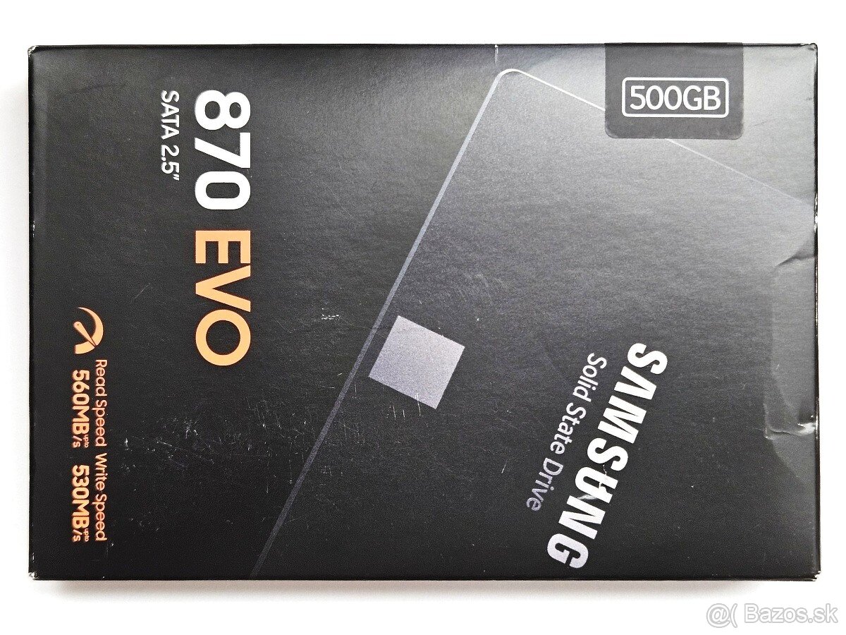 Samsung 870 EVO 500GB 2.5" SSD SATA3 - 2