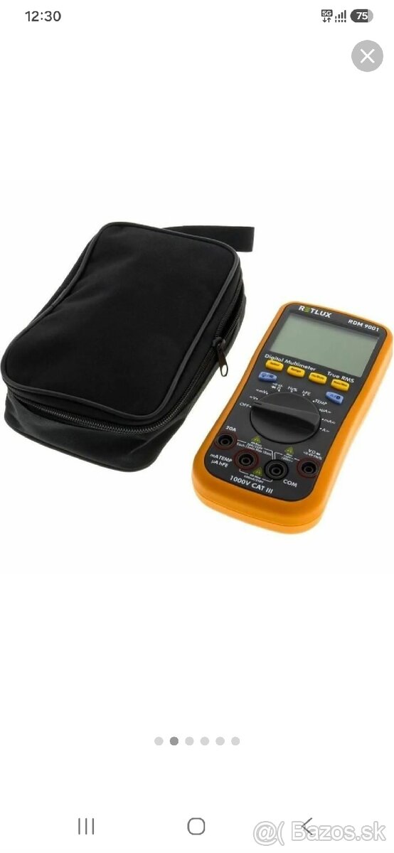 MULTIMETER RETLUX RDM 8001 - 2