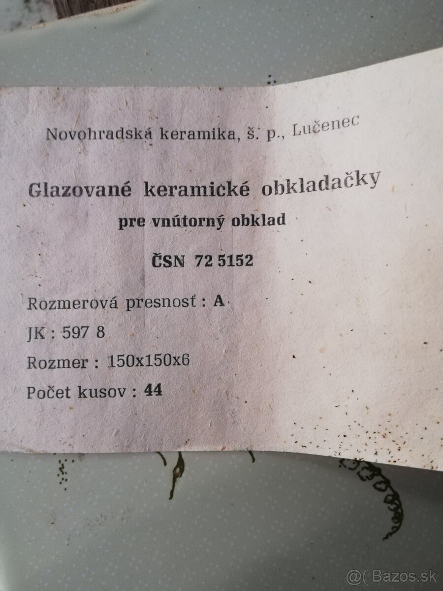 Retro obklad - 2