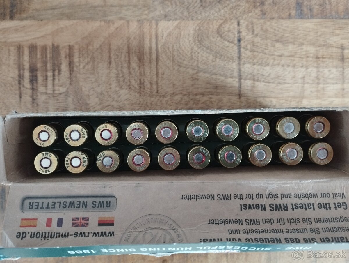 Náboje 7x64 RWS - 2