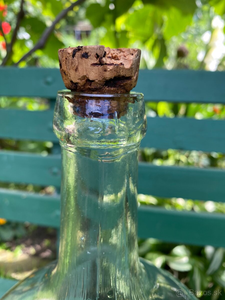 Sklenený demižón 5 litrový - 2