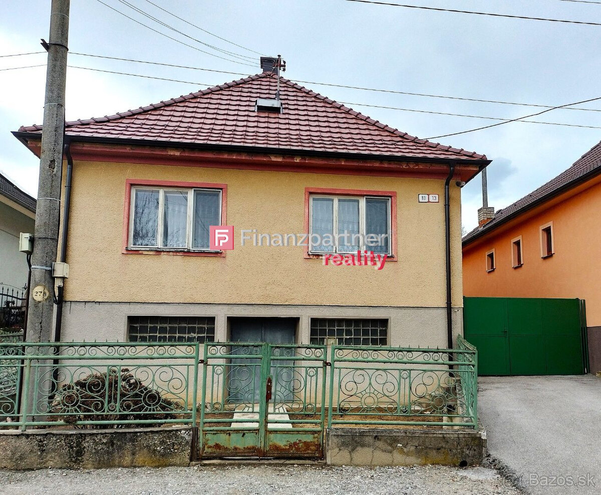 3 izbový dom s veľkým pozemkom v obci Radošina - 2