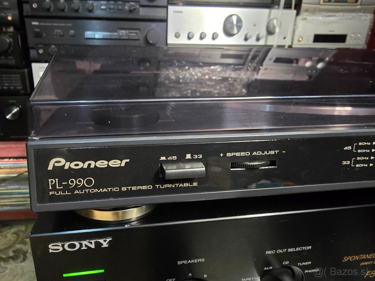 Pioneer PL-990 plneautomatický gramofón - 2