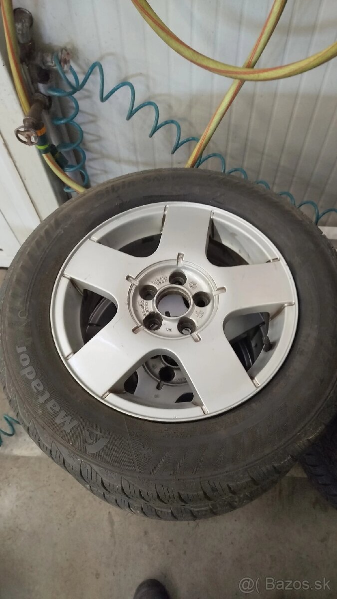 5x100 R15 195/65r15 zimné - 2