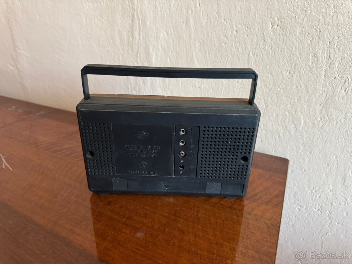 Retro tranzistorové rádio Alpinist 321 - 2