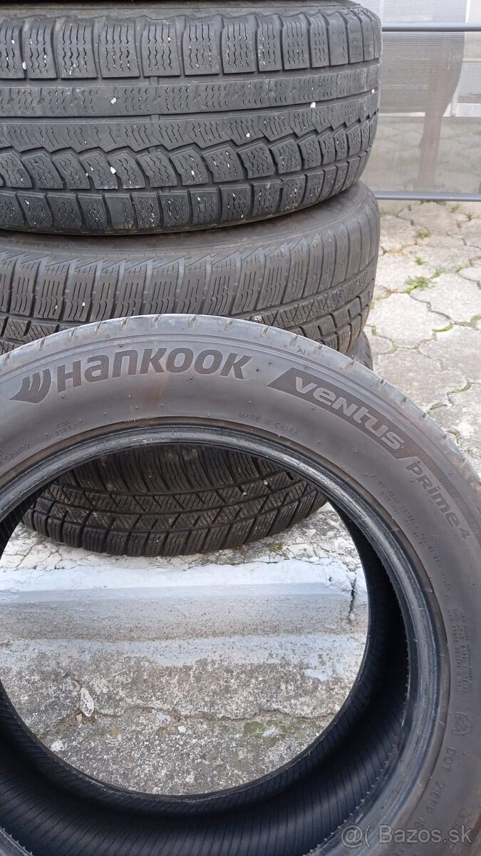 4x letné pneumatiky Hankook 205/55/R16v - 2