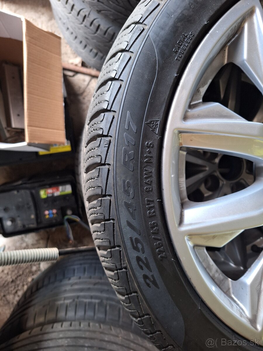 5x112 R17 gumy 225/45 R17 - 2