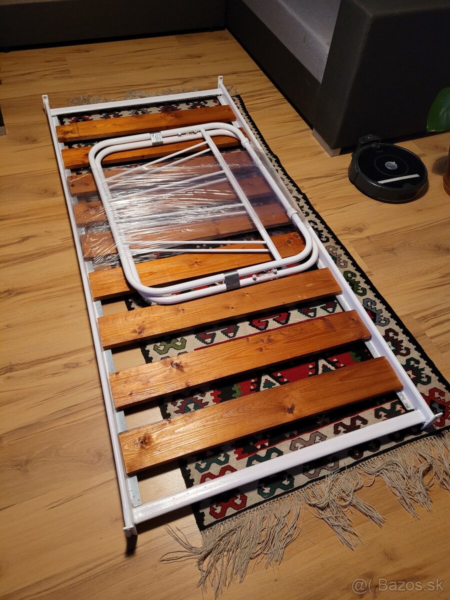 Retro železná posteľ - 2