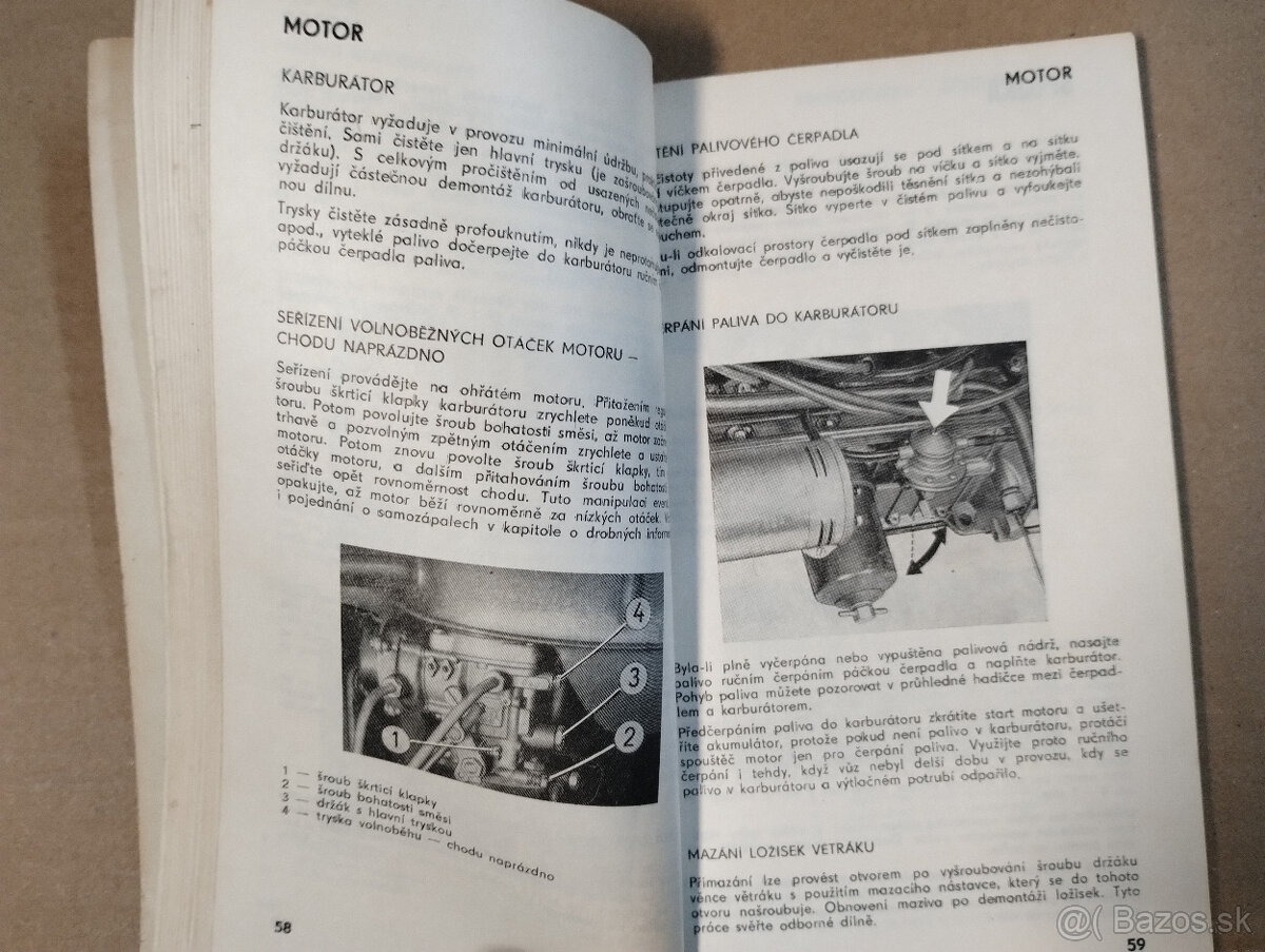 Škoda 100L návod na obsluhu.1971 - 2