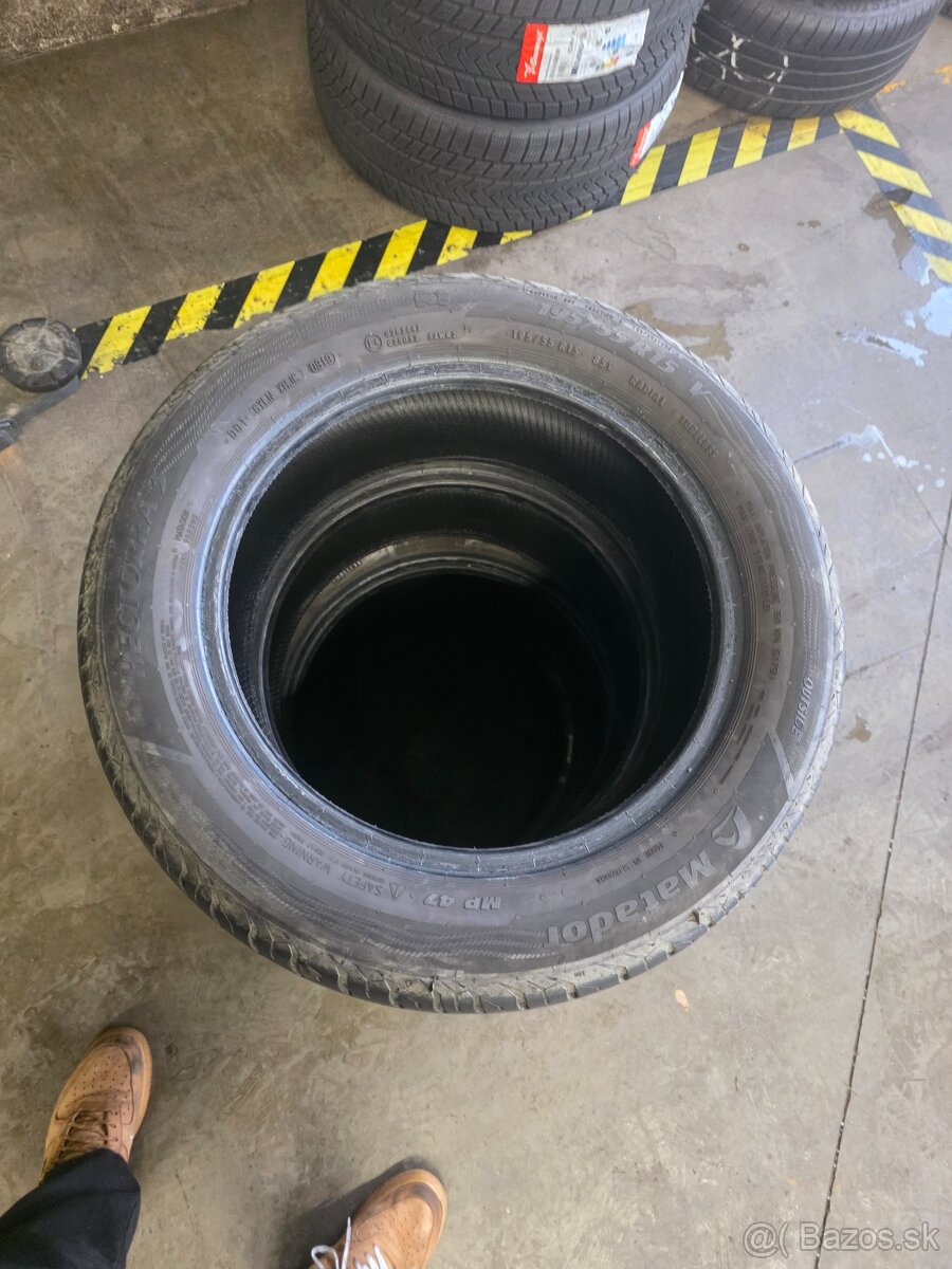 195/55R15 letne jazdene matador - 2