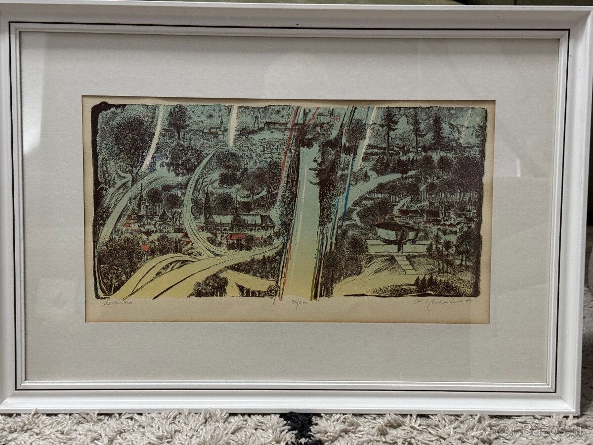 Karol Ondreička - Grafika - Slovensko - 2