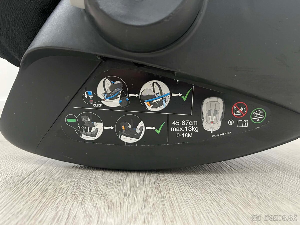 Vajicko Cybex CLOUD Z i-SIZE s isofixom - 2