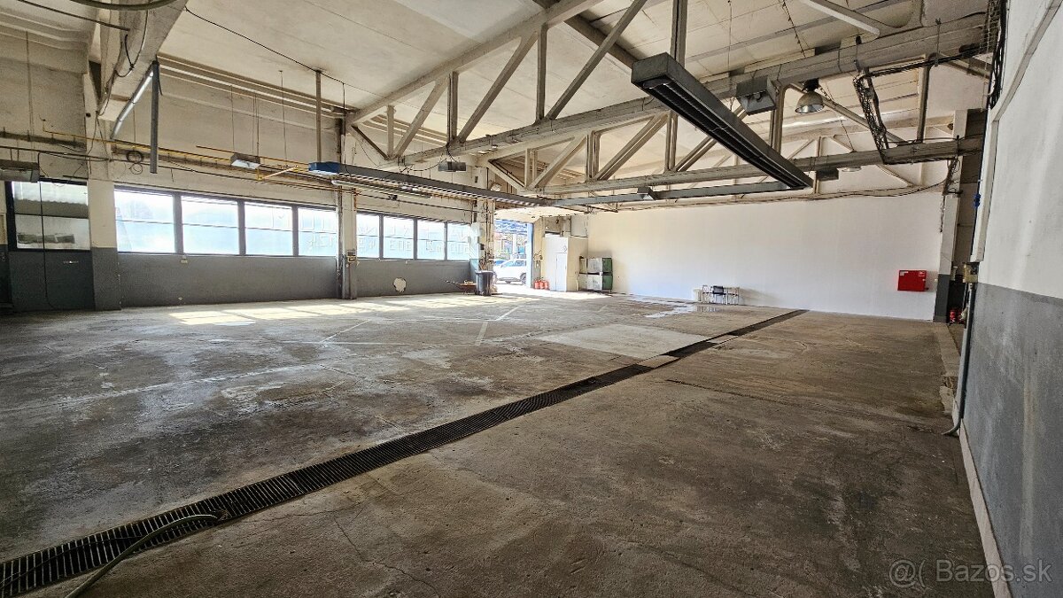 Prenájom haly v Nitre 900 m od R1 - 2