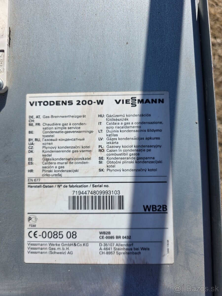 Predám riadiacu dosku vitodens 200- w - 2