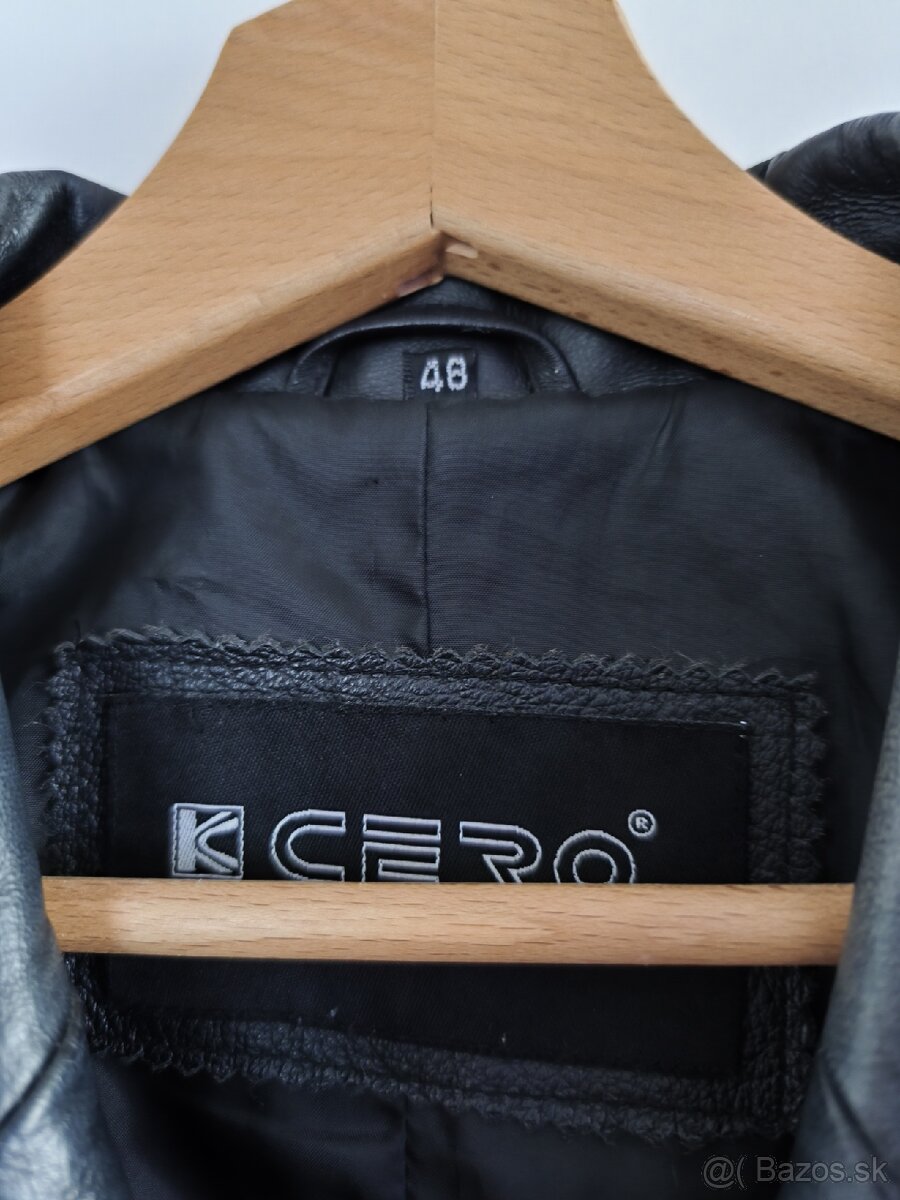 Kožený kabát K CERO - 2