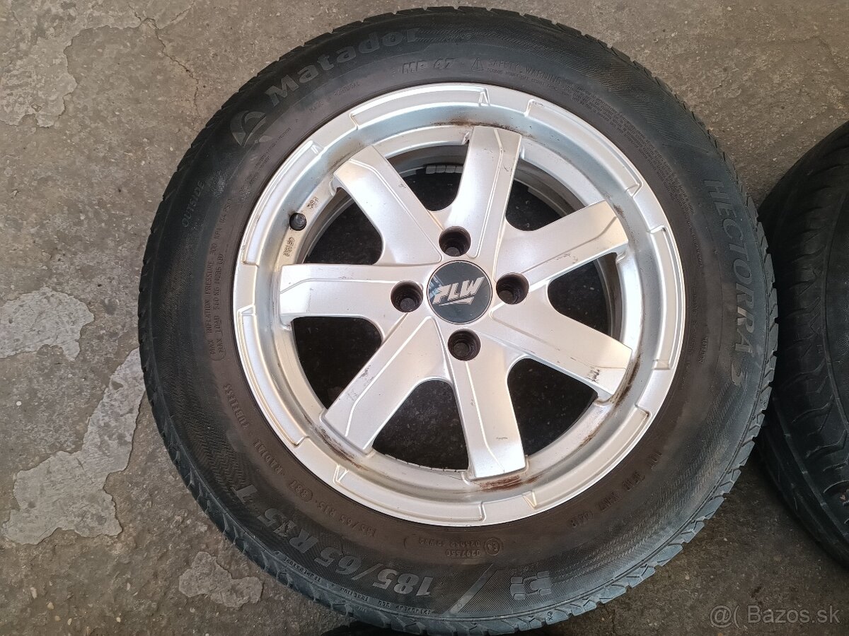 FLW Germany 4x98 + 185/65 R15 Letné - 2