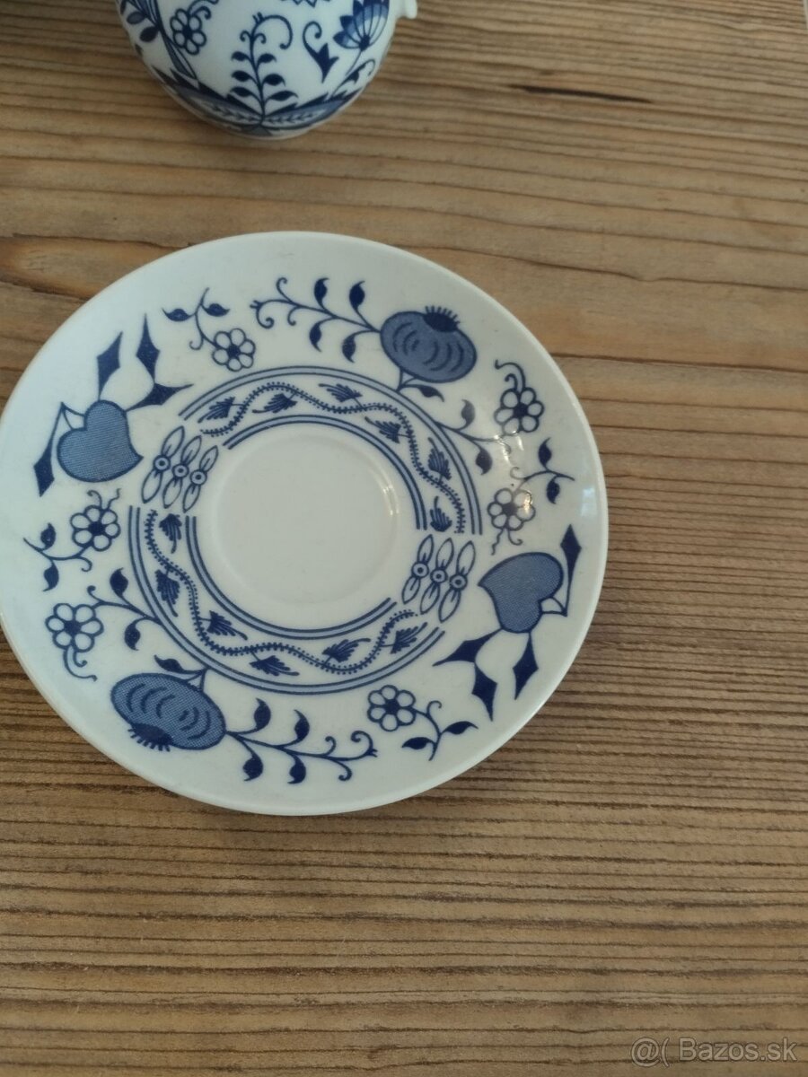 Porcelánová súprava - cibuľový vzor - Czechoslovakia - 2