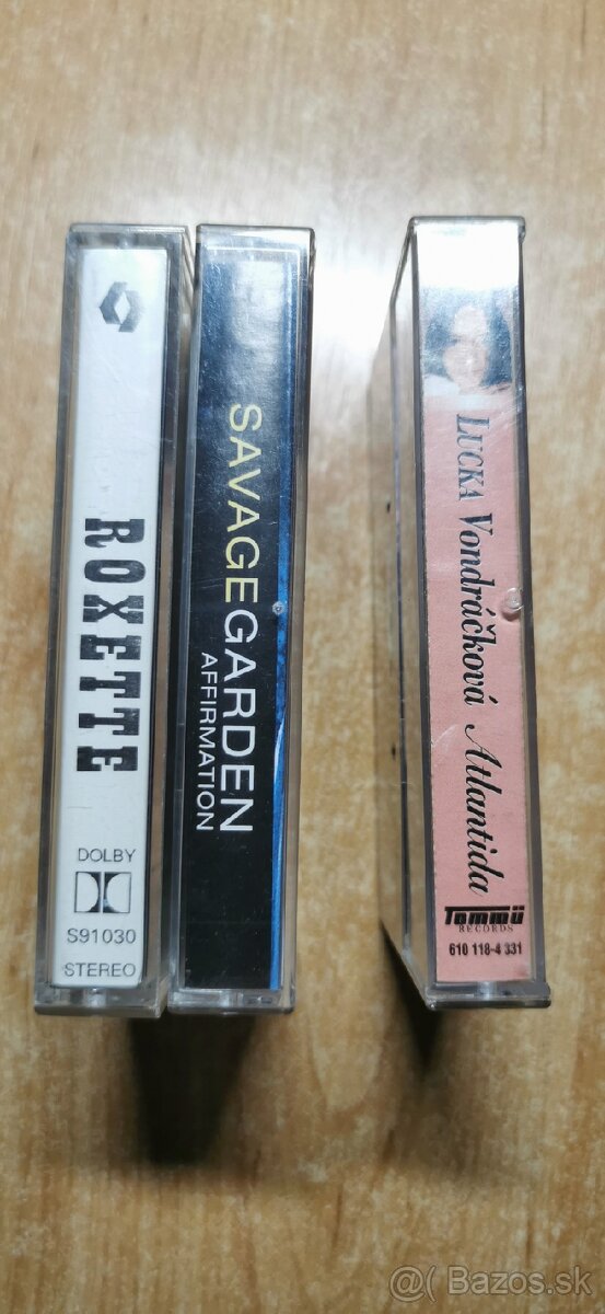 CC kazety nahraté: Roxette a Savage Garden - 2