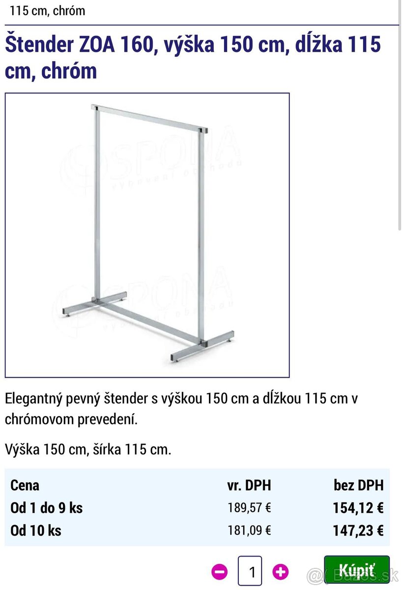 Predám štendre - 2