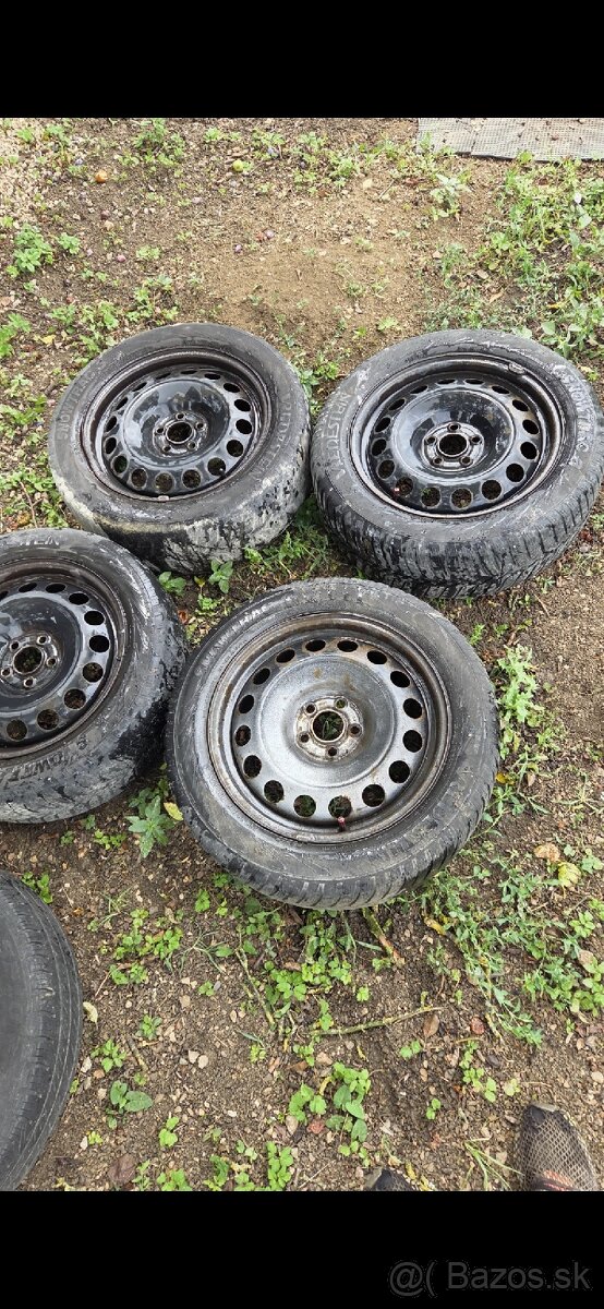5x100 r16 plechové disky - 2