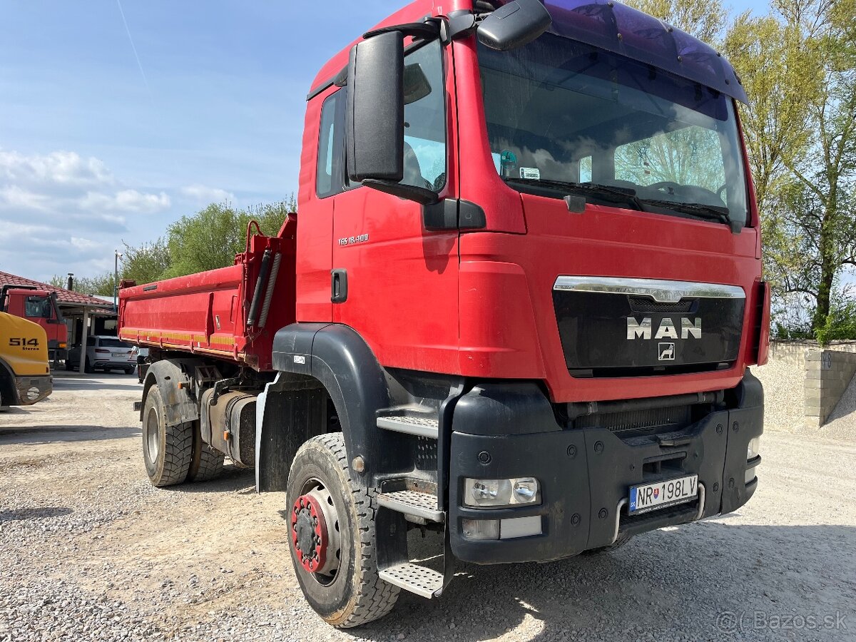 Man tgs 18.400 4x4 automat sklapac - 2