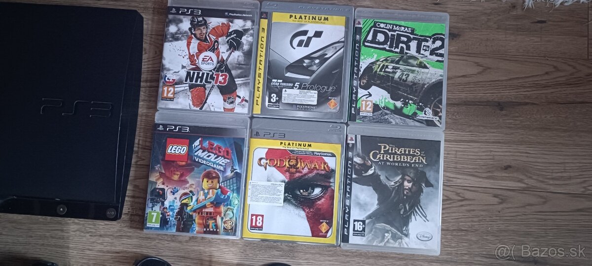 Ps3 slim s hrami - 2