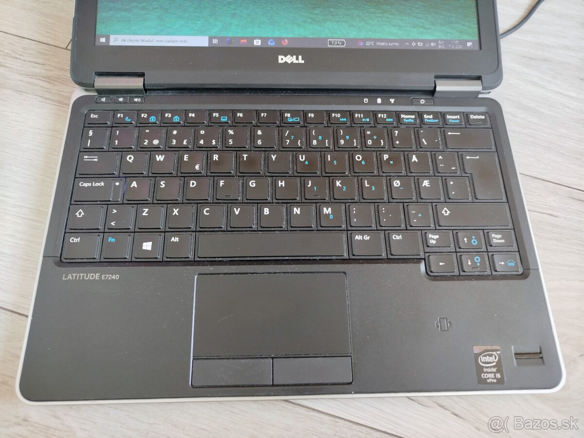 notebook Dell E7240 - 12.5", Core i5-4310u, 8GB, SSD, Win10 - 2